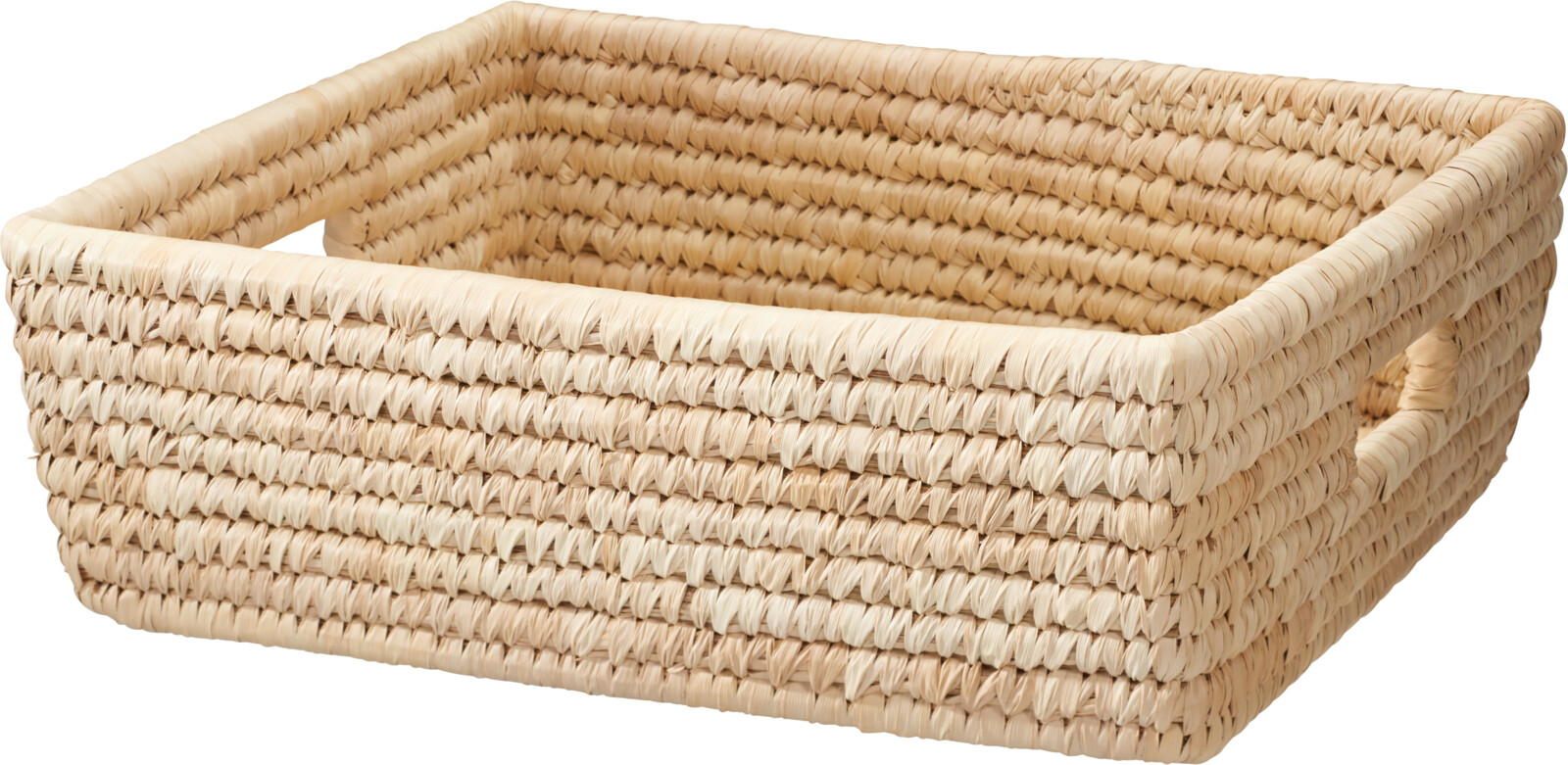 Petit panier carré en jonc de mer EH