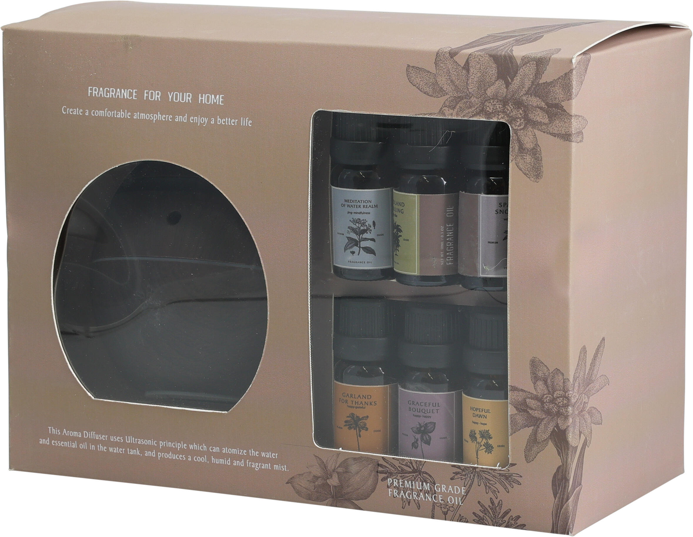 Kit diffuseur d’huiles essentielles EH