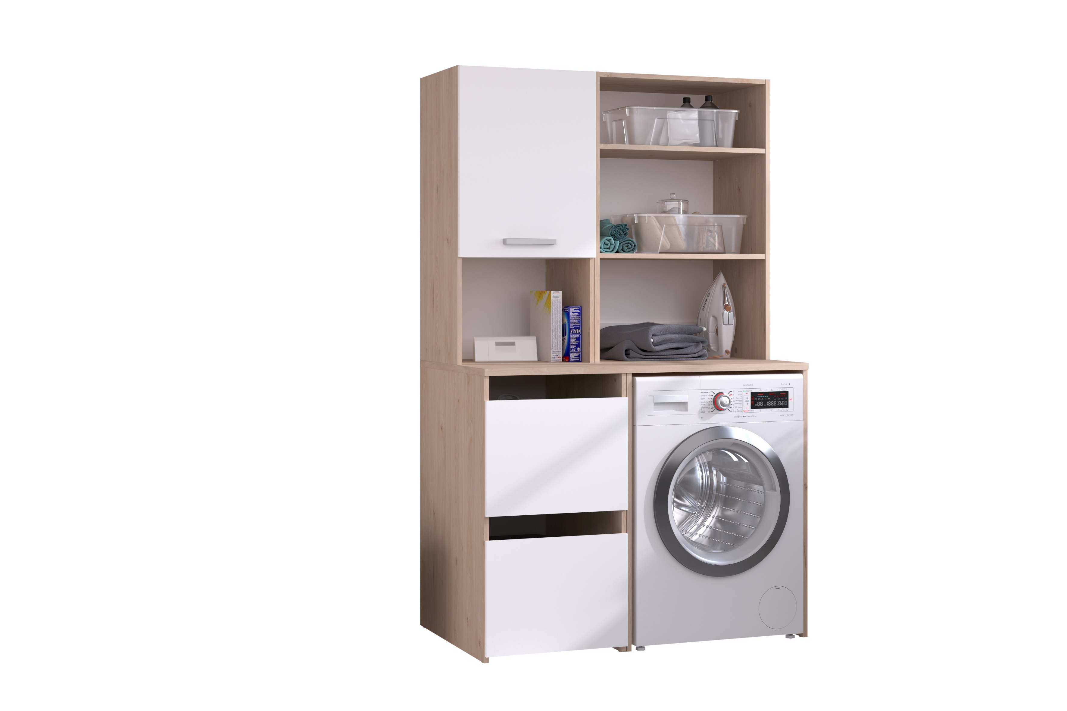 Ensemble de meubles pour machine à laver LAUNDRY 5 Ensemble de meubles pour machine à laver LAUNDRY 5