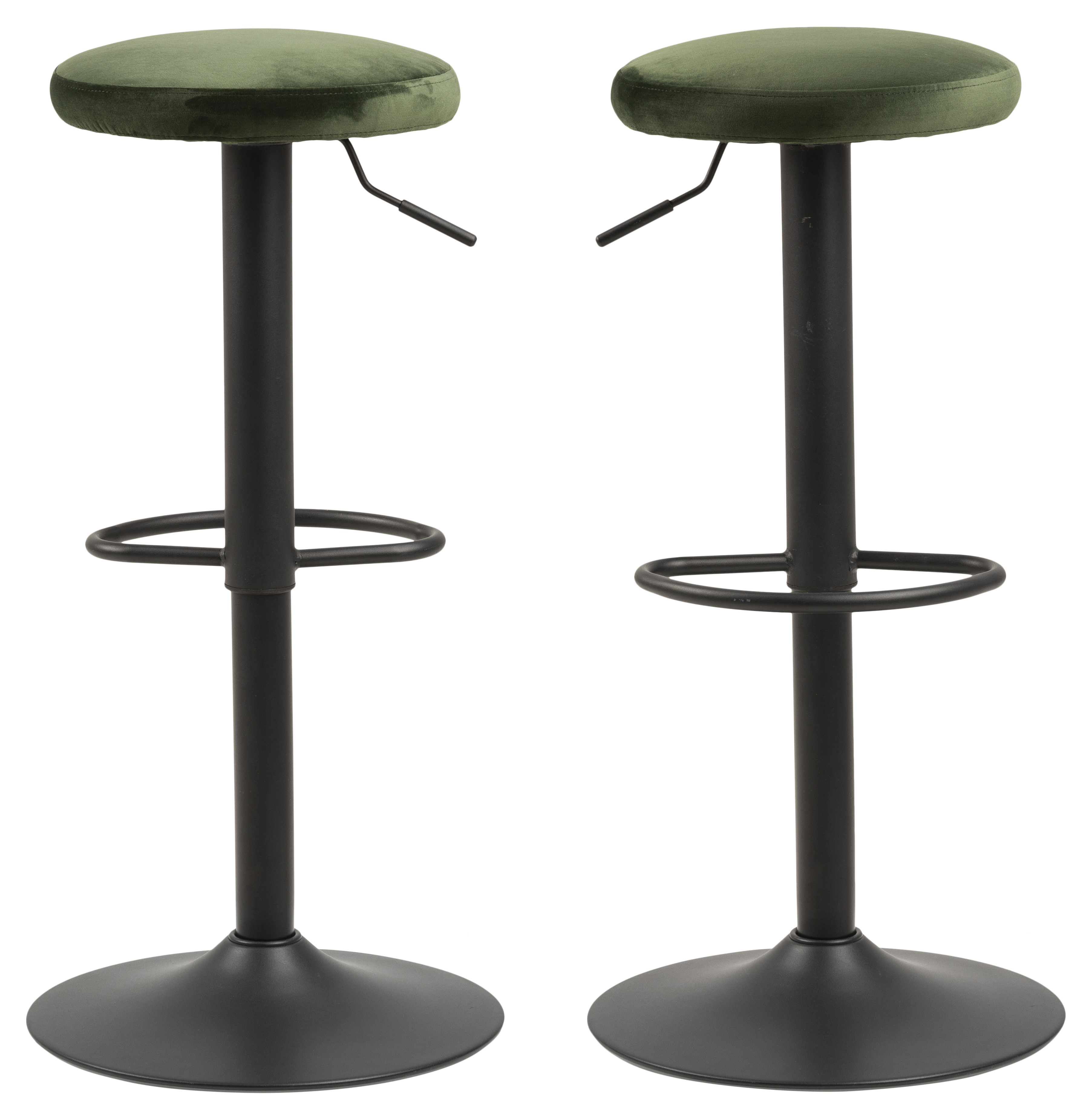 Lot de 2 tabourets de bar FINCH