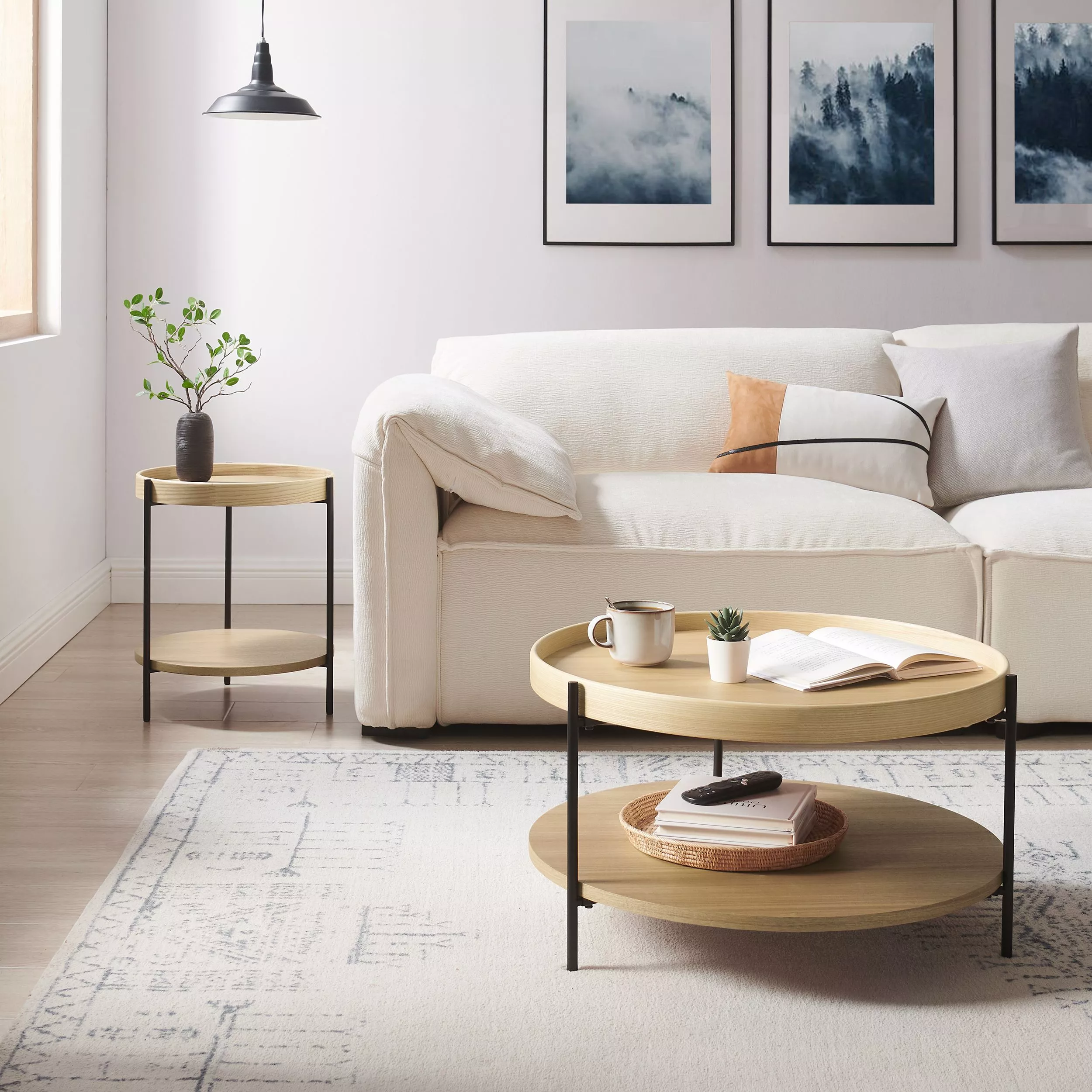Lot de 2 tables basses 367087