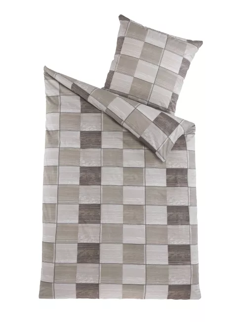 Parure de lit haut de gamme en coton renforcé KIRAN