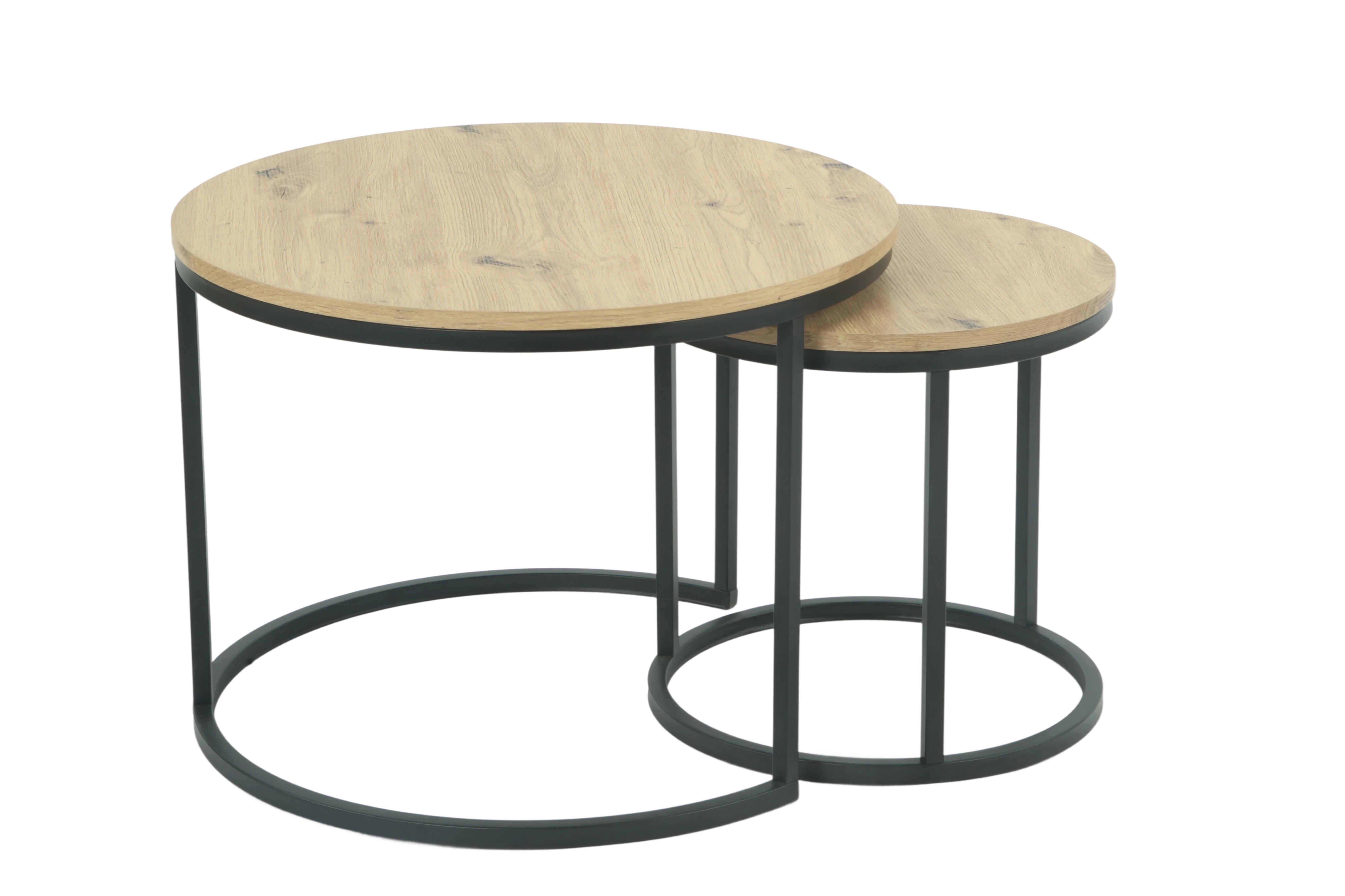 Lot de 2 tables basses LINDAU CT Lot de 2 tables basses LINDAU CT