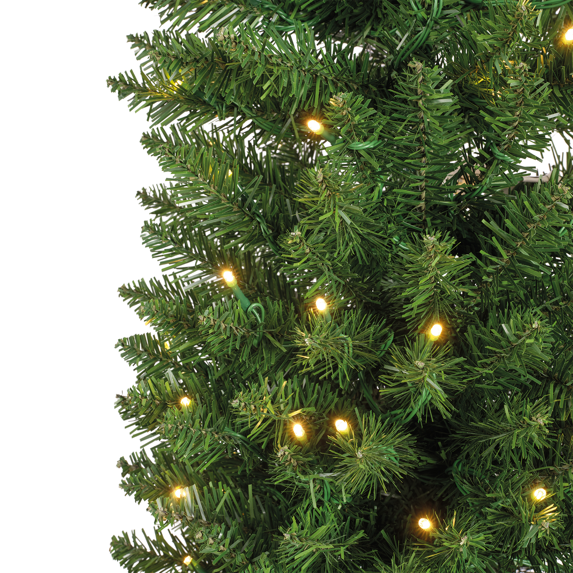 Sapin 210 cm avec guirlande LED PENCIL KIEFER