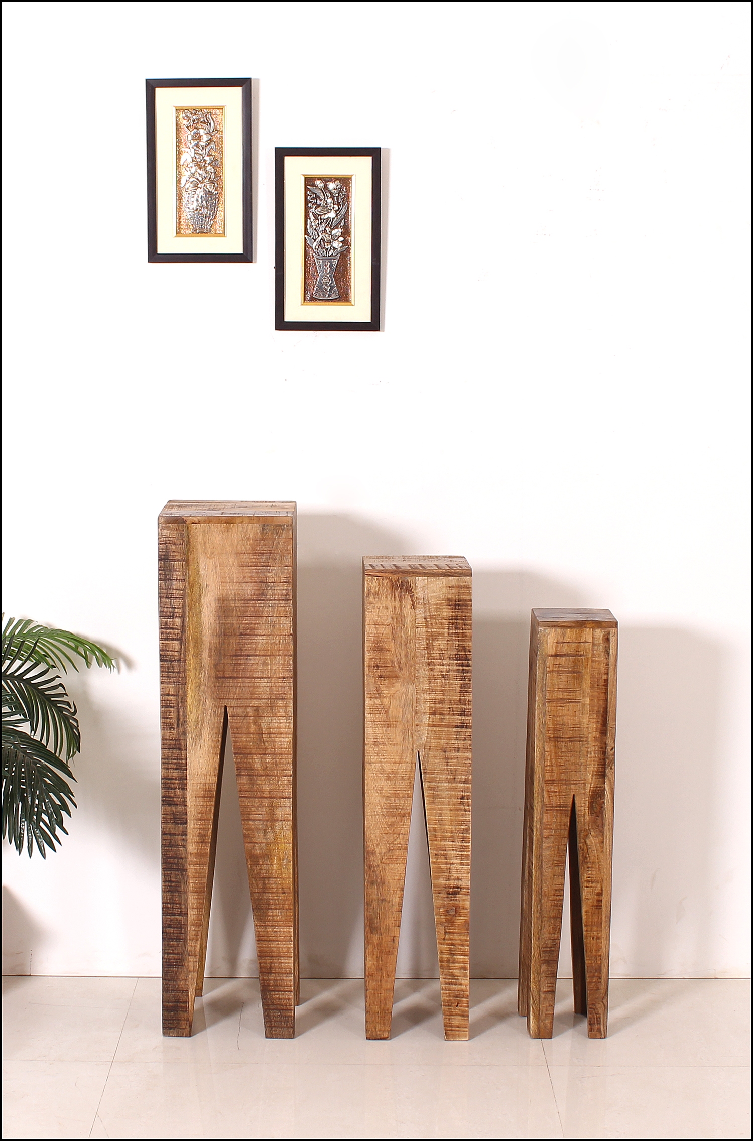 Lot de 3 sellettes MÖBILIA