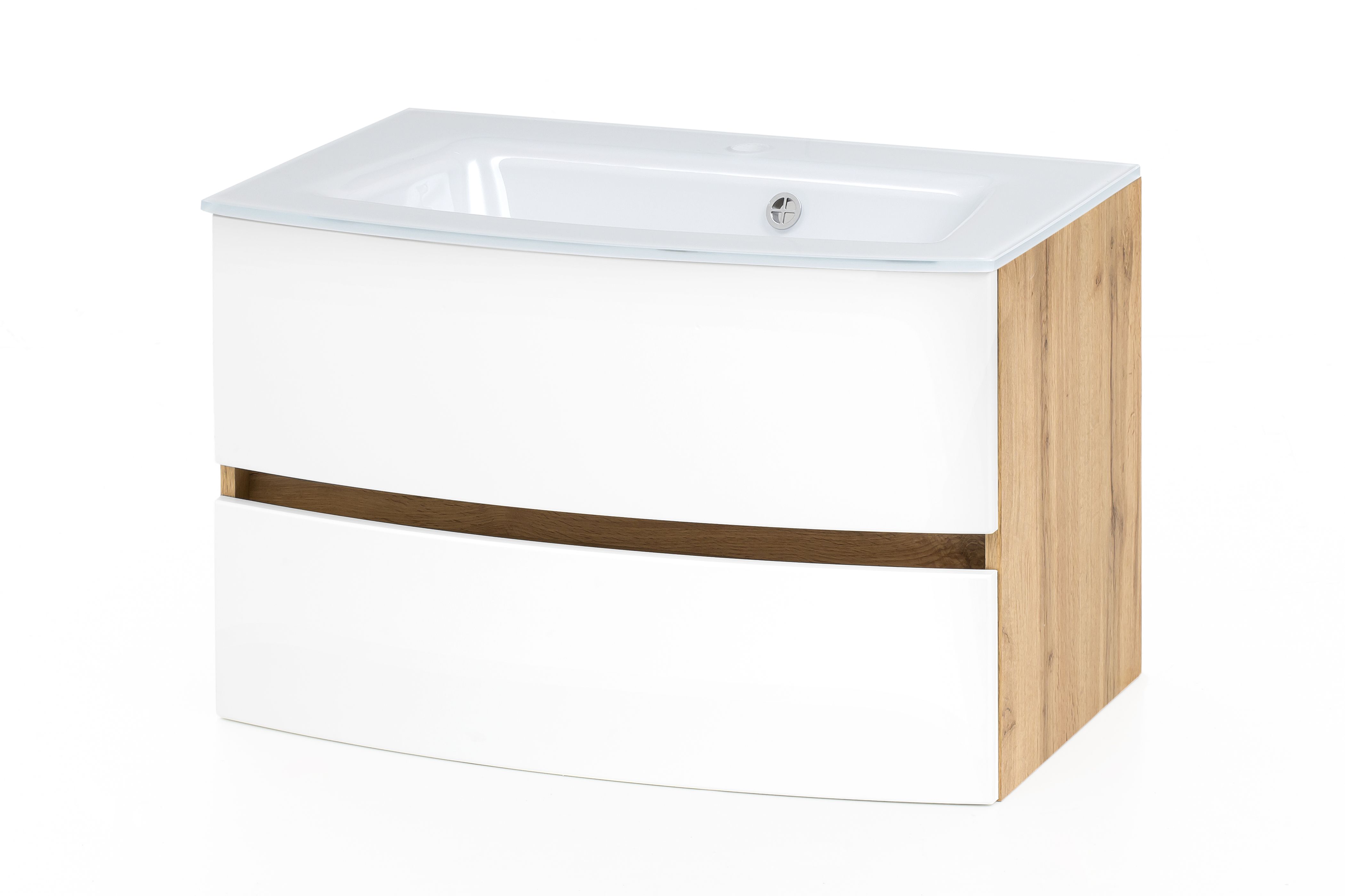 Meuble sous vasque avec vasque KOPENHAGEN Meuble sous vasque avec vasque KOPENHAGEN