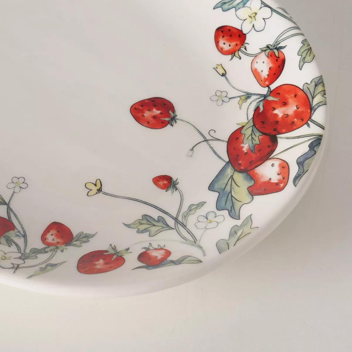 Plat motif fraises EMILY
