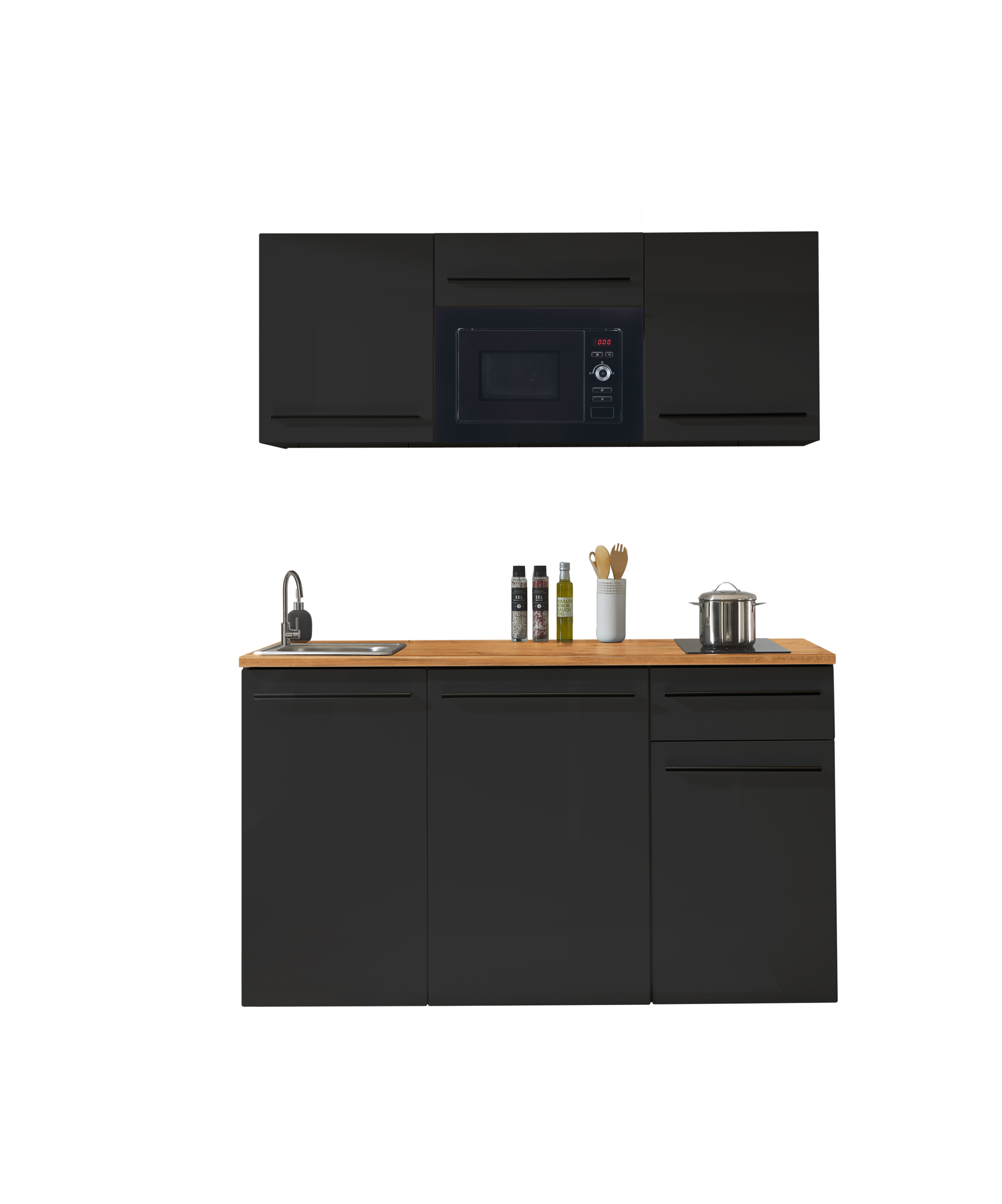 Bloc cuisine avec électroménager JAZZ SINGLE (bloc) II