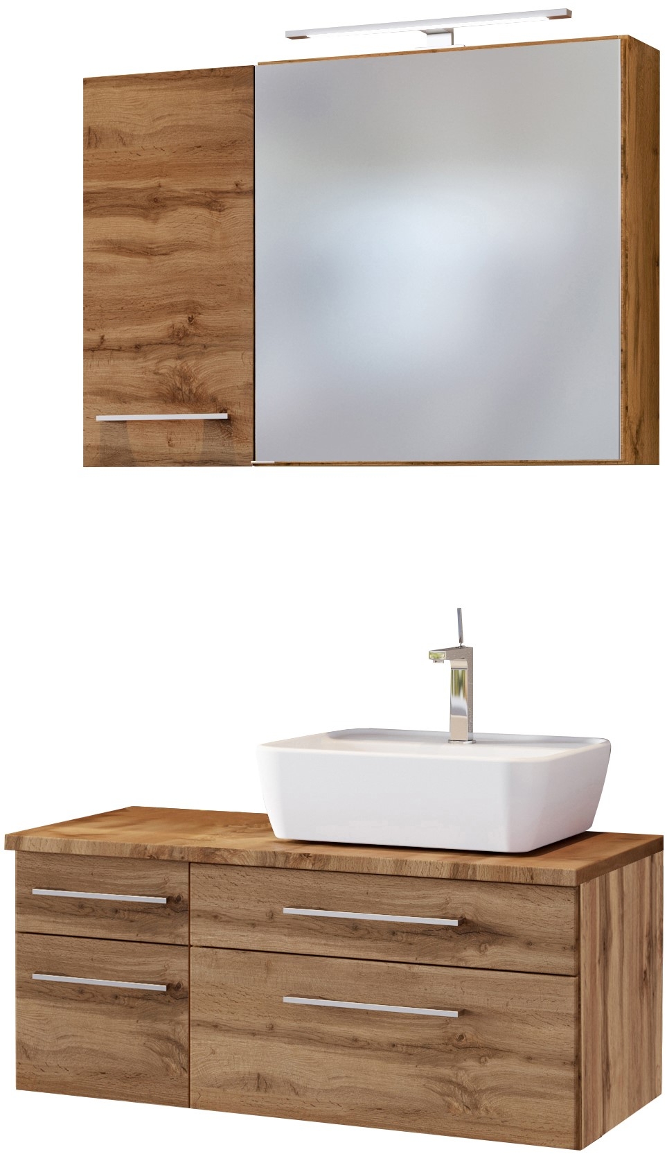 Ensemble salle de bains 4 éléments DAVOS Ensemble salle de bains 4 éléments DAVOS