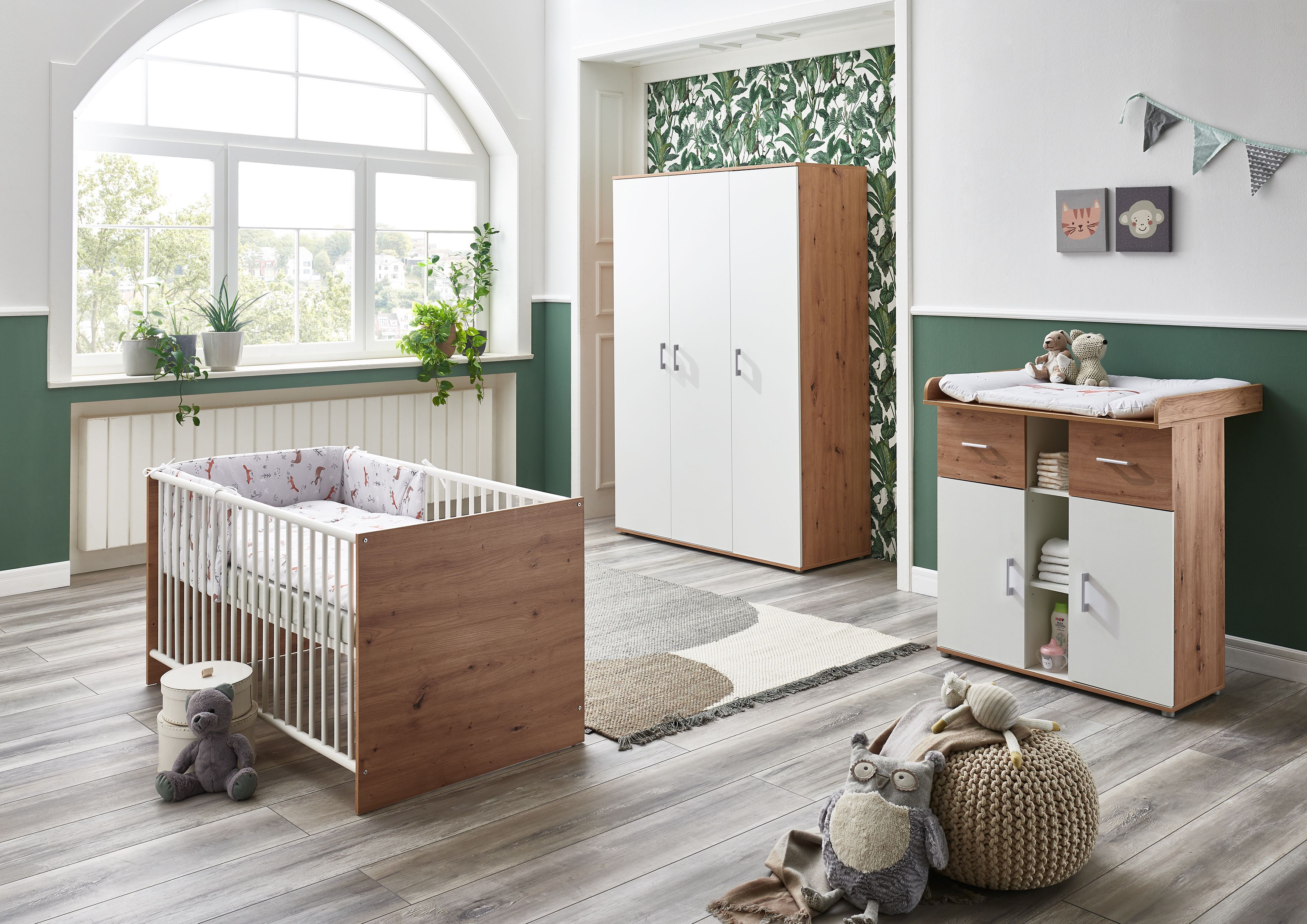 Chambre de bébé 3 éléments MATTHIAS