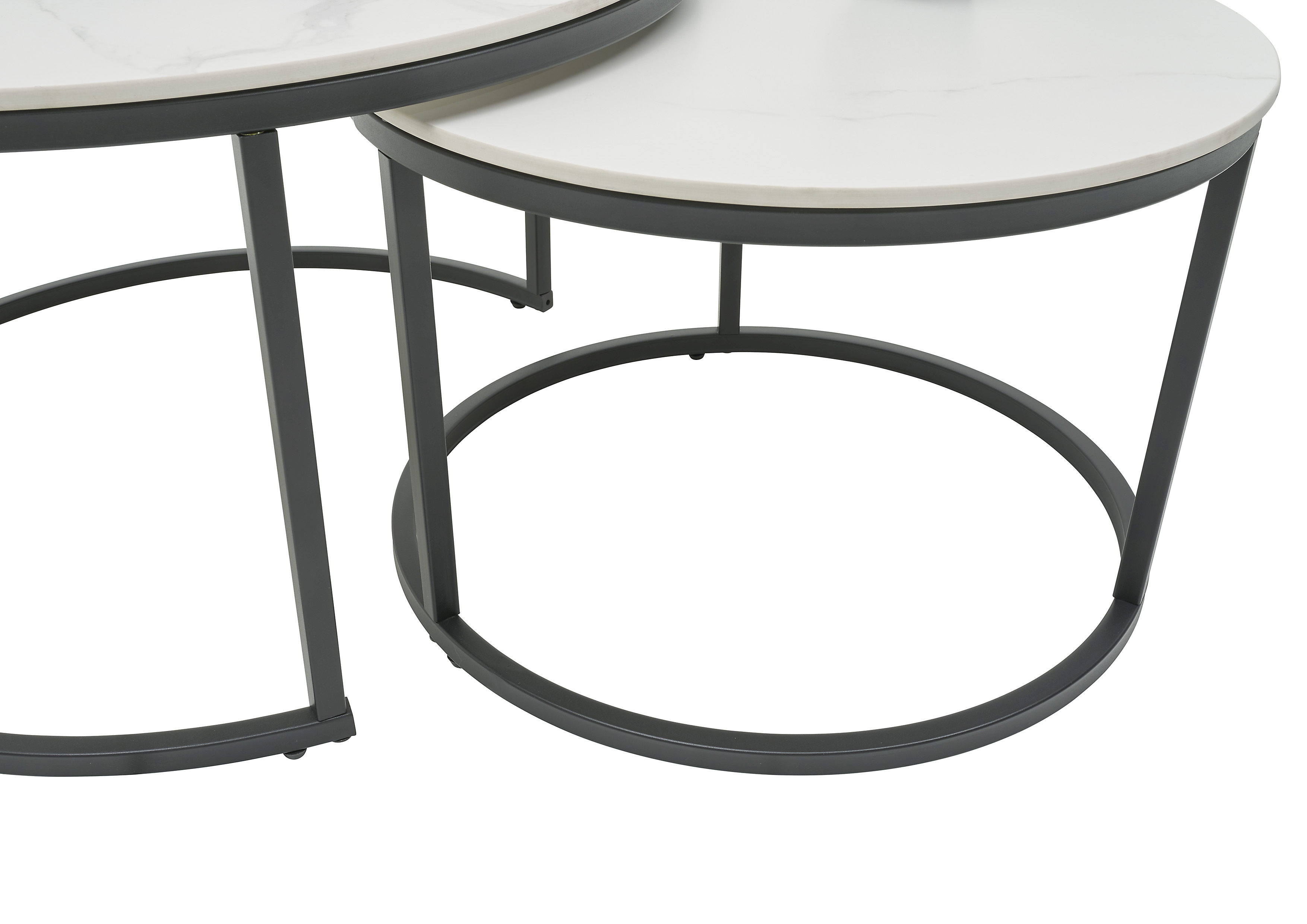 Lot de 2 tables basses GINO