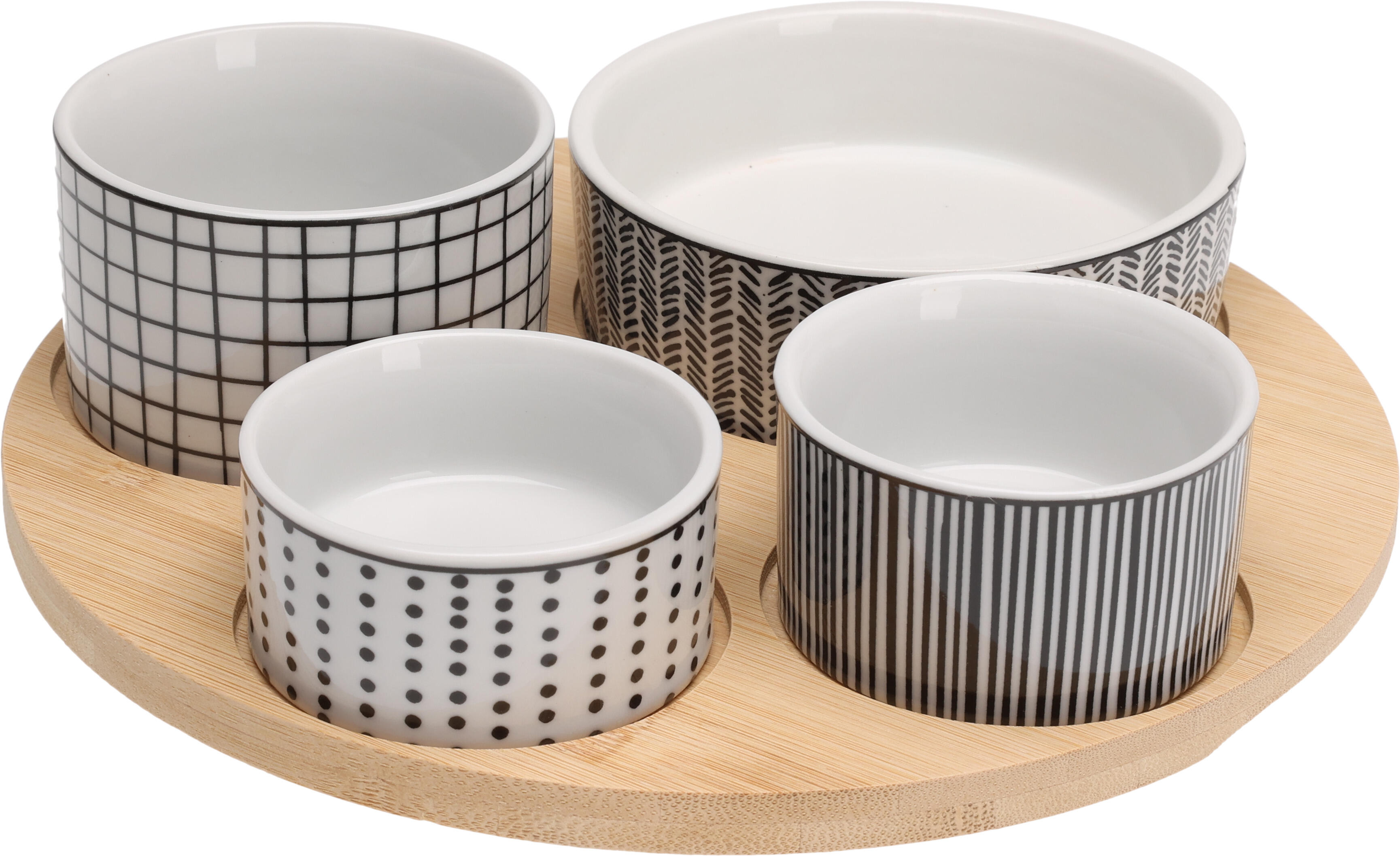 Service apéritif rond 5 pièces EH Service apéritif rond 5 pièces EH