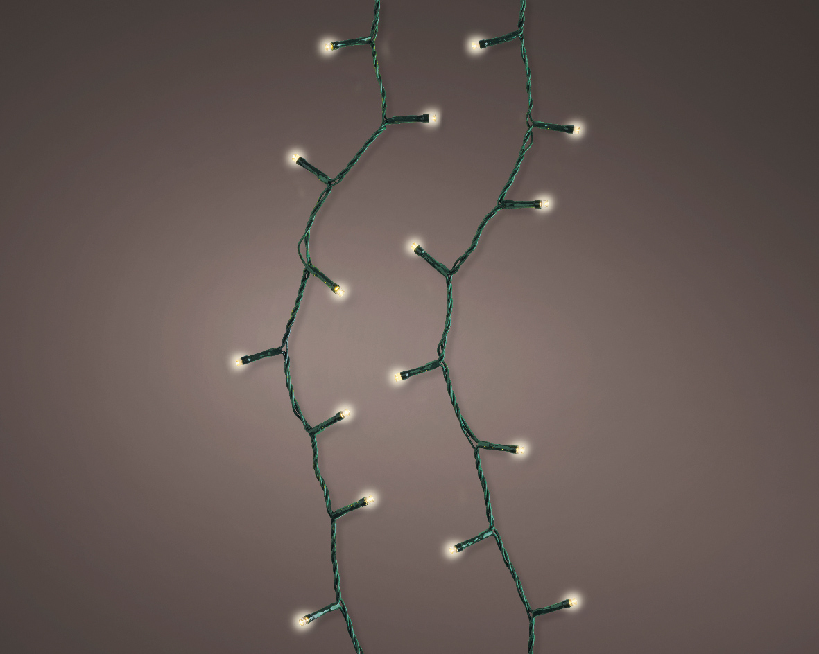 Guirlande LED basique 5 m ton blanc chaud CHRISTMAS LIGHTS