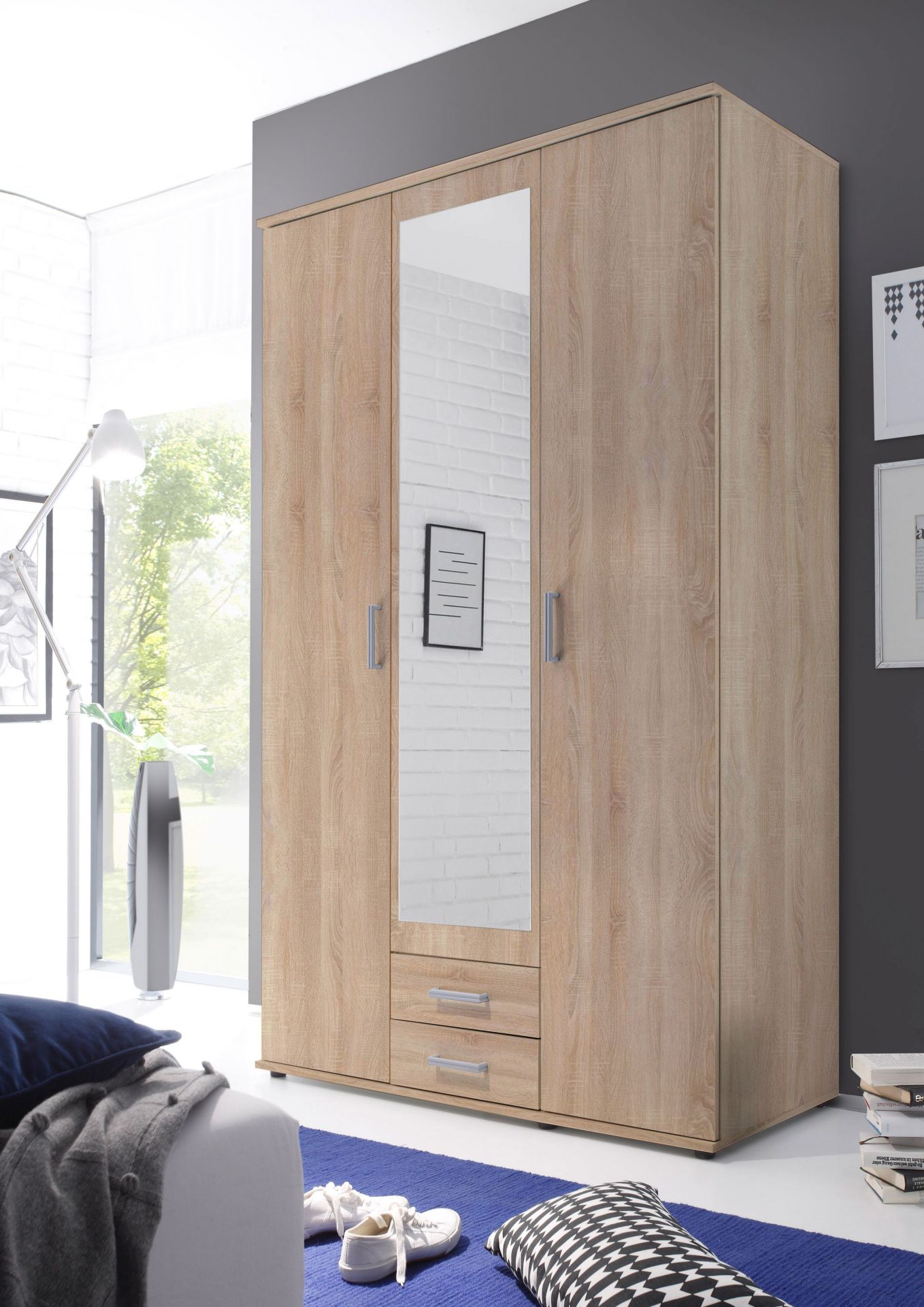 Armoire à portes battantes KITTY chêne Sonoma 4446061