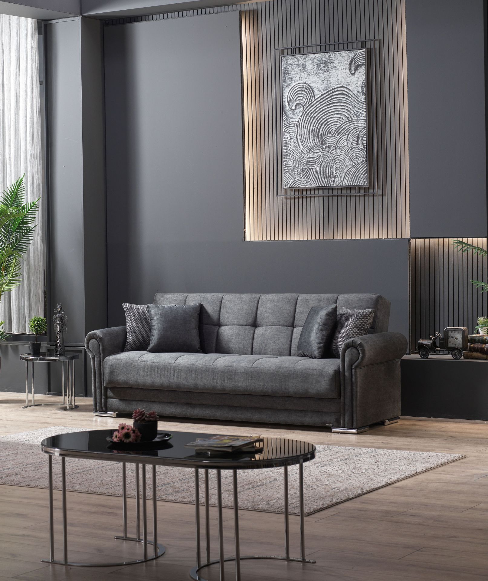 Canapé 3 places 3 feet sofa saver Reverte